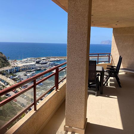 Ferienwohnung Atico Duplex Penthouse Rosa Marina Club Nautico Calpe Penon Sea View Exterior foto