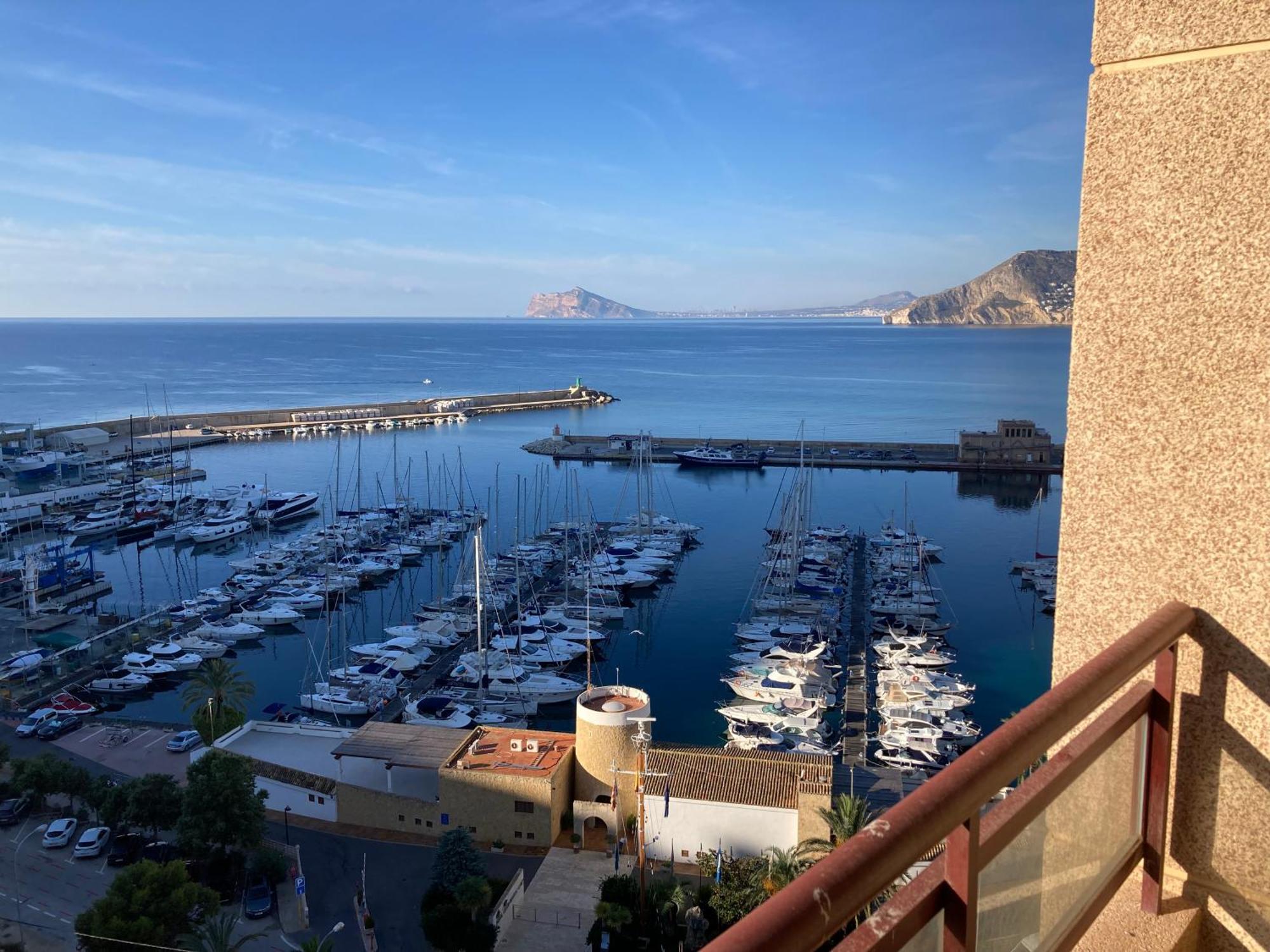 Ferienwohnung Atico Duplex Penthouse Rosa Marina Club Nautico Calpe Penon Sea View Exterior foto
